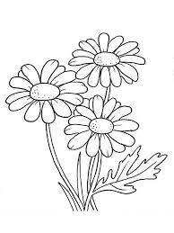 Daisy Coloring Pages Best Coloring Pages For Kids Flower Coloring Pages Flower Drawing Hand Embroidery Patterns Free