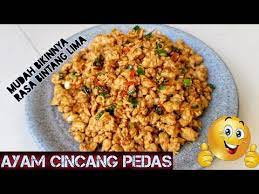 Resep Olahan Ayam Cincang Ayam Cincang Pedas Youtube Masakan Thailand Resep Ayam Masakan