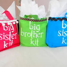 New Baby Big Sibling Kits Diy Baby Shower Gifts Baby Shower Gifts For Boys Baby Shower Diy