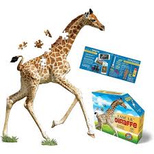 However, as you get to the larger sizes, the complexity rises exponentially. Madd Capp Games I Am Lil Giraffe 100 Piece Animal Shaped Jigsaw Puzzle Target
