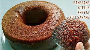 4 Telur Versi Panggang Bolu Karamel Sarang Semut Kenyal Dan Full Sarang By Uli S Kitchen Youtube Karamel Ide Makanan Kue Lezat