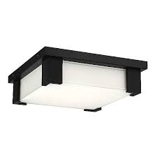 Flush mount outdoor light fixtures that are as functional and decorative as you. Huxe Pianura Led Outdoor Flush Mount Ceiling Light Ylighting Com