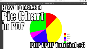 How To Make A Pie Chart In Pdf Php Fpdf Tutorial 8