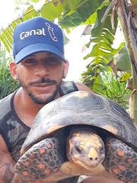 Presentando a mis mascotas morrocoy en Caracas