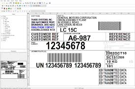 A gs1 128 shipping label is commonly broken down into various pre defined zones. Software Easylabel Easylabel