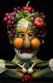 Des Portraits Avec Des Fruits Et Des Legumes Par Anna Tokarska 2tout2rien Photographie De Fruit Sculpture Alimentaire Fruits Et Legumes