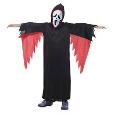 Der korb und die stiefel sind nicht im lieferumfang enthalten. Kinder Kind Howling Dunkelheit Teufel Damon Kostume Schrei Geist Gesicht Kostum Robe Scary Halloween Karneval Party Outfit Jungen Kostume Aliexpress
