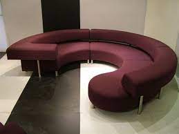 Contemporary Art Deco Influenced Semi Circle Lounge Art Deco Sofa Art Deco Furniture Art Deco