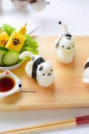 quail egg kitty sushi little miss bento japanese food art kawaii food sushi