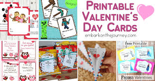 Are you always a little bit behind when it comes to getting classroom valentines for your kids? Free Printable Valentines Day Cards For Kids