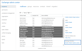 Enable Or Disable Exchange Activesync Access To Mailboxes In Exchange Server Microsoft Docs