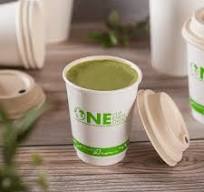 Karat Earth 80mm PFAS Free Bagasse Sipper Dome Lid for 8 oz. Hot Cup,  Natural - 500 pcs