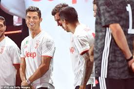 Federico bernardeschi comes off the bench to score dramatic injury time winner for juventus against chievo in cristiano ronaldo's serie a debut. Ronaldo Joins Juve Team Mates To Launch New White And Red Away Kit Ronaldo Juventus Team Cristiano Ronaldo
