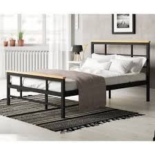 They provide a nice, polished look to the room, and eliminate the need for a bed skirt. Eliza Platform Bed Steel Bed Frame Furniture Platform Bed