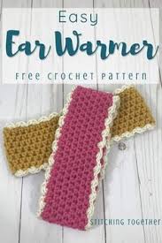 crochet ear warmer pattern and size chart crochet ear