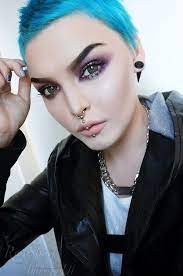 Off With Her Head Yo Rose Shock Purple Eyeshadow Bright Eye Makeup
