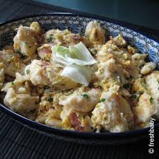 Kase Eiernockerl Xxl Ruhrei Mit Kase Und Milch Rezept Nockerl Lebensmittel Essen Ruhrei Mit Kase