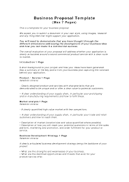 Business Proposal Templates Examples | Business Proposal Template (Max 7  Pages)… | Writing A Business Proposal, Business Proposal Template, Business  Proposal Sample