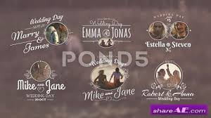 Are you looking for free after effects projects download over then 5000 free videohive after effects template for free download it now and enjoy. Videohive 48 Wedding Titles Free After Effects Templates After Effects Intro Template Shareae