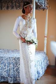 Love This Unique Take On The White Wedding Sari Indian Bridal Indian Bridal Wear Indian Bride