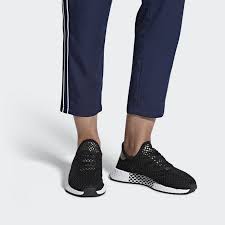 Adidas Black And Silver Women S Shoes Deerupt Shoes Core Black Core Black Tech Silver B37675 Black Adidas Shoes Runners Shoes Adidas Shoes Women