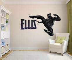 Disney Decals Black Panther Wall Decal Game Room Black Panther Decals Wakanda Designs Wakanda Wall Murals Black Panther Art Black Panther Disney Decals Wall Decal Game Room Black Panther Room