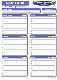Whether you have a science buff or a harry potter fa. Questions And Answers Template Fresh Free Plete Quiz Packs In 2021 Pub Quiz Free Pub Quiz Pub Quiz Questions