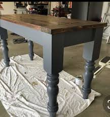 Pin By Rebeca De Oliveira Araujo On This And That In 2020 Dining Table Legs Painted Kitchen Tables Farmhouse Table Legs