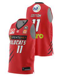 Perth wildcats indigenous jerseys artist: Perth Wildcats 20 21 Authentic Home Jersey Bryce Cotton Official Nbl Store