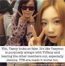 Unpopular K-pop Opinions — Tbh, Taeny looks so fake. It's like Taeyeon is...