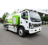 China High Quality 6000 Liters Electric Vacuum Sewer Truck ...