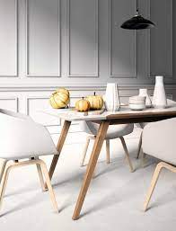 35.50 inches deep x 63.00 inches wide x 29.75 inches high. Erik Dining Table Dining Table Minimalist Interior Living Room Dining Table Design