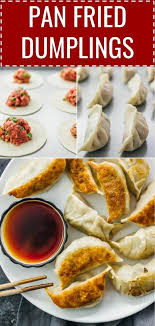 Pan Fried Chinese Dumplings Recipe Potstickers Pork Dumplings Easy Dumplings How To Cook Dum Easy Dumplings Recipe Potstickers Recipe How To Cook Dumplings