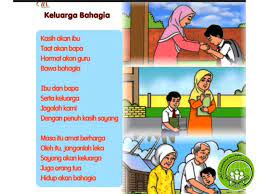 Sayanginya dirinya dan berikan cinta. Lagu Keluarga Bahagia Bahasa Melayu Tahun 1 Youtube