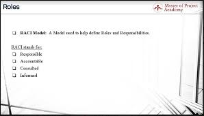 Raci Matrix Roles And Responsibilities Over A Real Raci