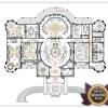 9meters salon and a dinning and 5 bathrooms and a room for made. 1