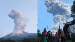 Gunung merapi kembali mengalami erupsi freatik pada rabu (23/5) dini hari. Video Kilat Petir Saat Gunung Merapi Erupsi Hujan Abu Di Boyolali Tribunnews Com Mobile