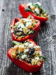 Vegetarian Greek Stuffed Peppers Recipes Noshon It Recipe Stuffed Peppers Recipes Greek Stuffed Peppers