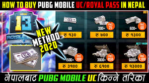 Hello friends today i am going to give information about how to get free uc on pubg mobile. How To Buy Pubg Mobile Uc Royal Pass In Nepal 2020 Buy Pubg Mobile Uc 4 New Methods Gulmiresunga Com