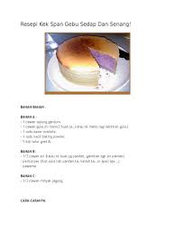 We provide version 1.0, the latest. Resepi Kek Span Gebu Sedap Dan Senang