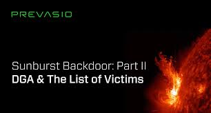 Sunburst Backdoor Part Ii Dga The List Of Victims Malware News Malware Analysis News And Indicators