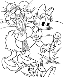 You can print or color them online at getdrawings.com for absolutely free. Daisy With Flowers Coloring Sheet Topcoloringpages Net