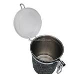 [Holar] Taiwan Hergestellt Marmor Design Edelstahl Kanister Set für Kaffee  Lebensmittel