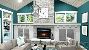 To apply materials to the fireplace and chimney. Creating A Custom Chimney And Fireplace