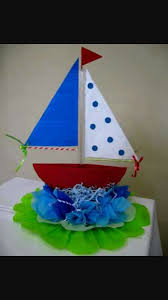 Nautical Centerpiece Boat Centerpieces Baby Shower Nautical Party Decorations