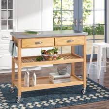 Constructed of asian hardwood and steel. Chariot De Cuisine Avec Plateau En Acier Inoxydable Drumtullagh Kitchen Design Kitchen Cart Portable Kitchen Island