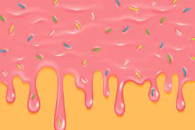 Pin By Maia On Junk Journal Dripping Paint Art Donut Glaze Kawaii Wallpaper