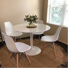 Shop small space dining room furniture from ashley furniture homestore. Langley Street Oak Park Dining Table Reviews Wayfair Dining Room Small White Dining Table Decor Circle Dining Table