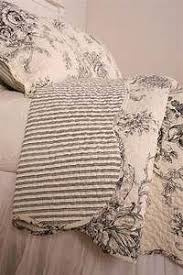 Black And White Toile Bedding Ballard French Country Black Toile Quilt My Collections Pinterest French Country Bedrooms French Country Bedding Black Toile