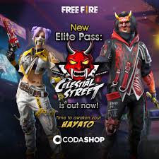 Free fire more info less info. Codashop Freefire S New Elite Pass Celestial Street Is Facebook